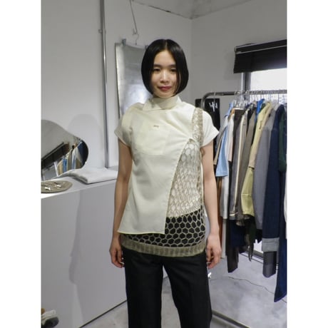 MASKER B / SLEEVELESS SHIRT TOP