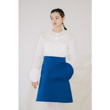 JACQUEMUS / CIRCLE CUFFS BLOUSE