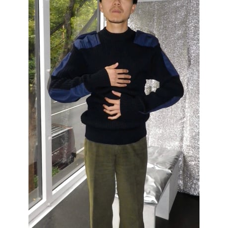 MILITARY COMMAND KNIT PULLOVER