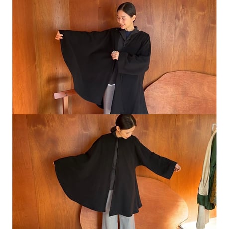 ORDER MADE ASYMMETRY PONCHO