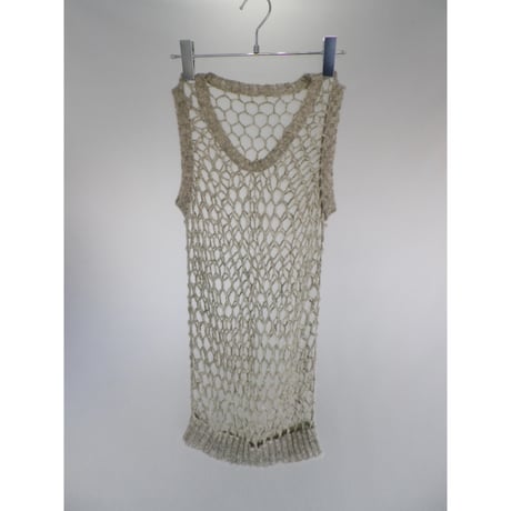 FISH NET KNIT VEST