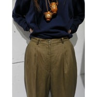 LINEN SLACKS