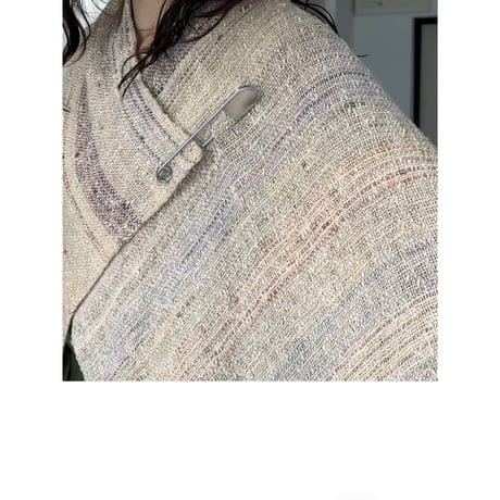 RUG FABRIC LONG VEST