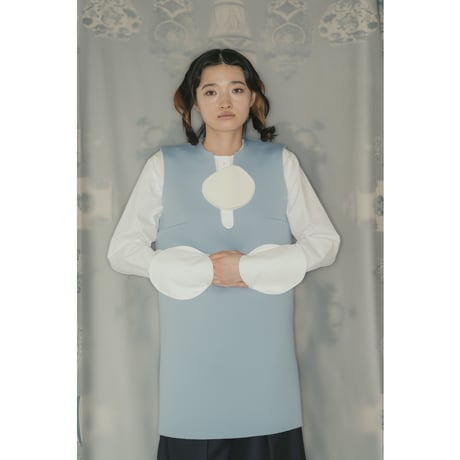 JACQUEMUS / CIRCLE CUFFS BLOUSE