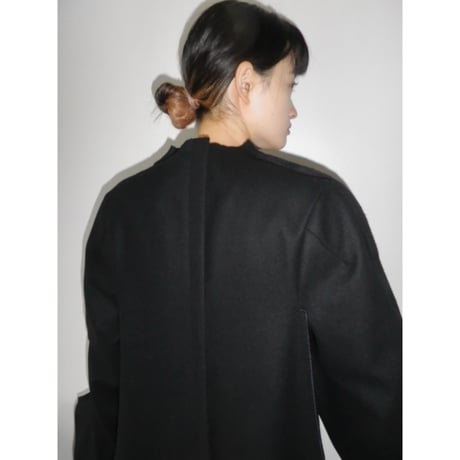 JACQUEMUS / ASYMMETRY COAT DRESS