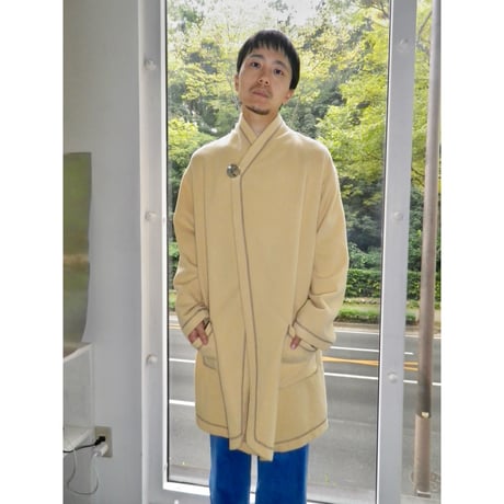 WOOL GOWN COAT