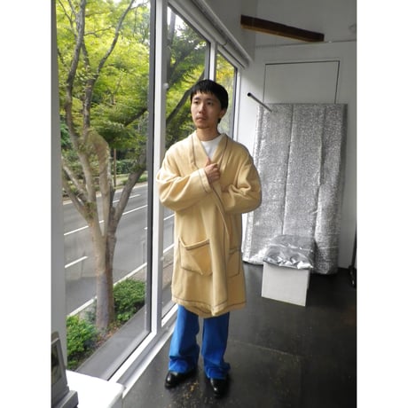 WOOL GOWN COAT
