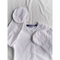 JACQUEMUS / CIRCLE CUFFS BLOUSE