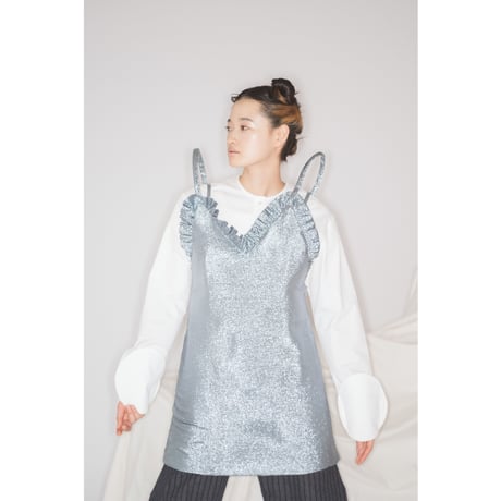 JACQUEMUS / METALLIC DRESS