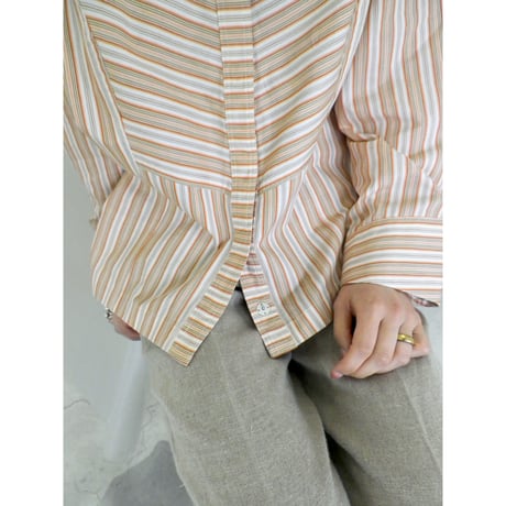 OPEN COLLAR SHIRT JACKET