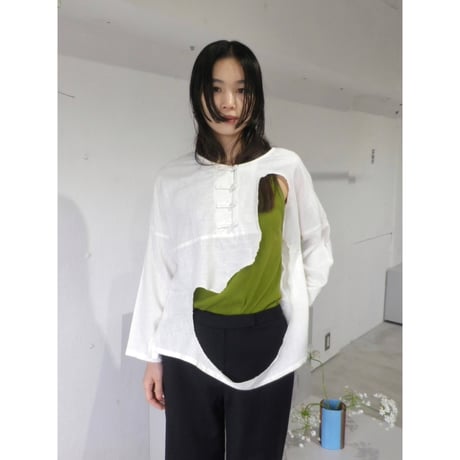 MASKER B / HAND STITCH PULLOVER TOP