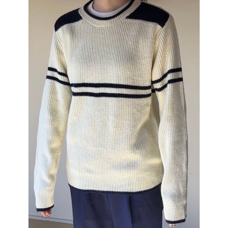 US VIRGIN ACRYLIC KNIT PULLOVER