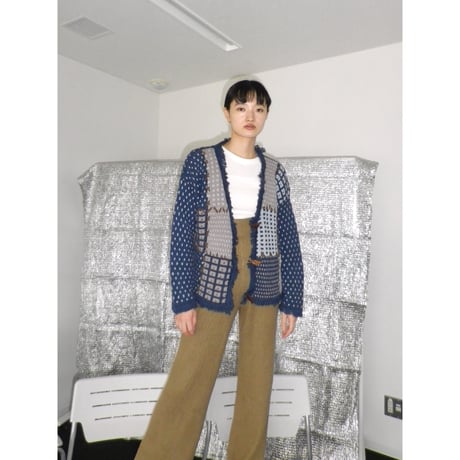 COTTON KNIT CARDIGAN