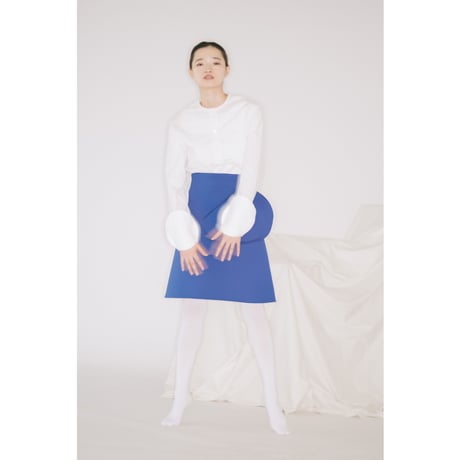JACQUEMUS / CIRCLE CUFFS BLOUSE