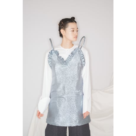 JACQUEMUS / METALLIC DRESS