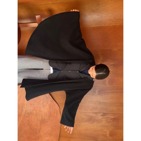 ORDER MADE ASYMMETRY PONCHO