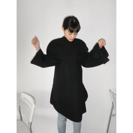 JACQUEMUS / ASYMMETRY COAT DRESS