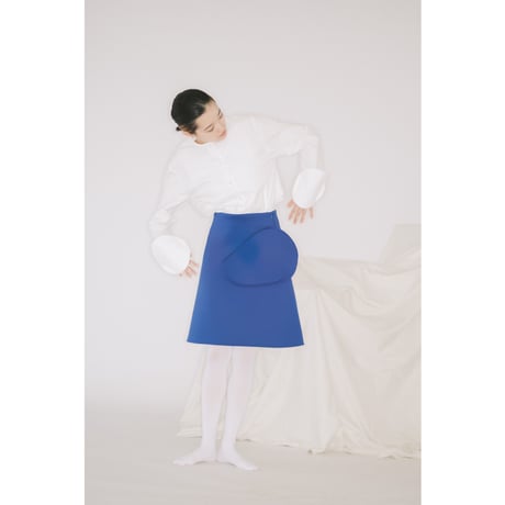 JACQUEMUS / CIRCLE CUFFS BLOUSE