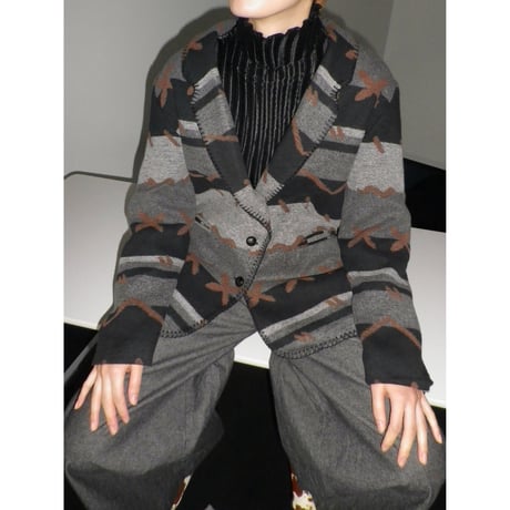 BLANKET FABRIC JACKET
