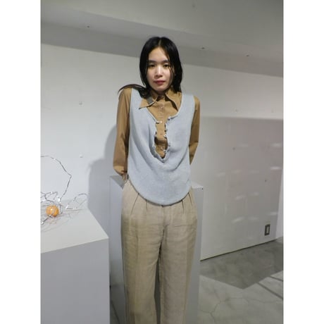 LUTZ / ROUND KNIT VEST