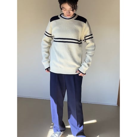 US VIRGIN ACRYLIC KNIT PULLOVER