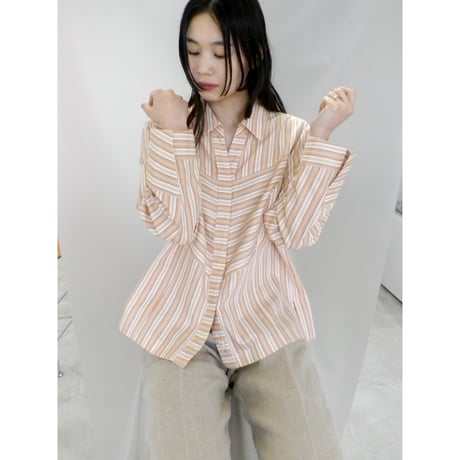 OPEN COLLAR SHIRT JACKET