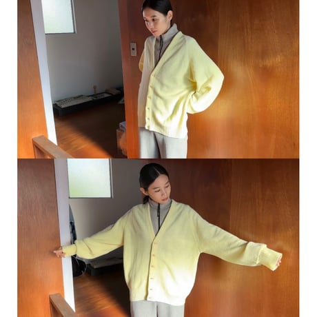 RAGLAN SLEEVE KNIT CARDIGAN