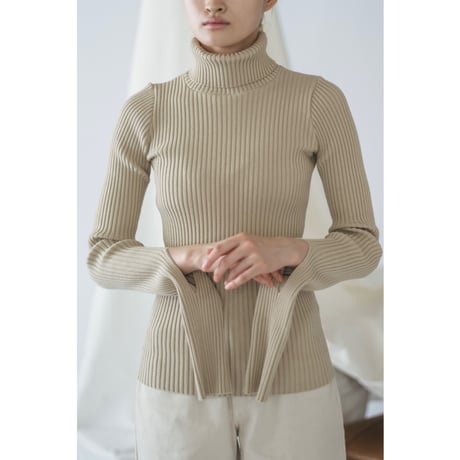 JACQUEMUS / RIB KNITTED  PULLOVER