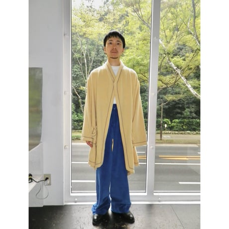 WOOL GOWN COAT