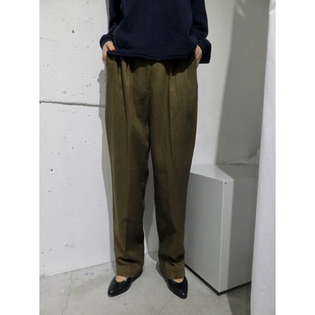 LINEN SLACKS