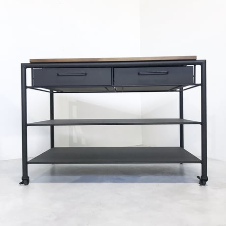 オーダー専用　移動式作業テーブル (T80 W70 D55)