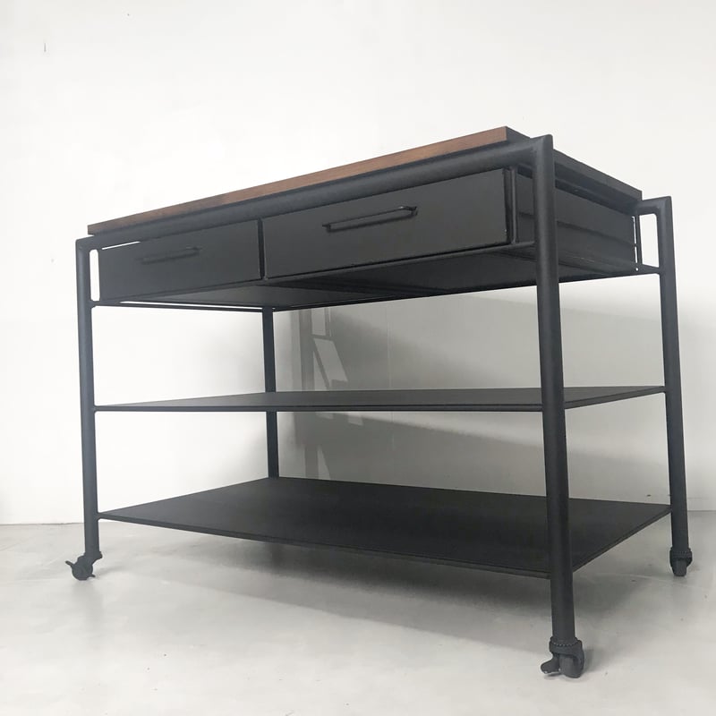 オーダーメイドギア　ラック　テーブル オーダー専用 移動式作業テーブル (T80 W70 D55) | EARL