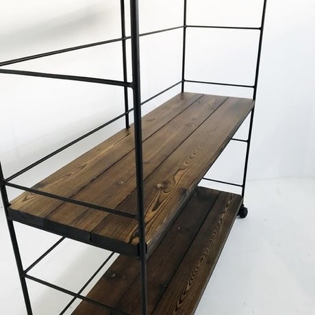 オーダー専用　シェルフ キャスター付き（W70D35T65）
