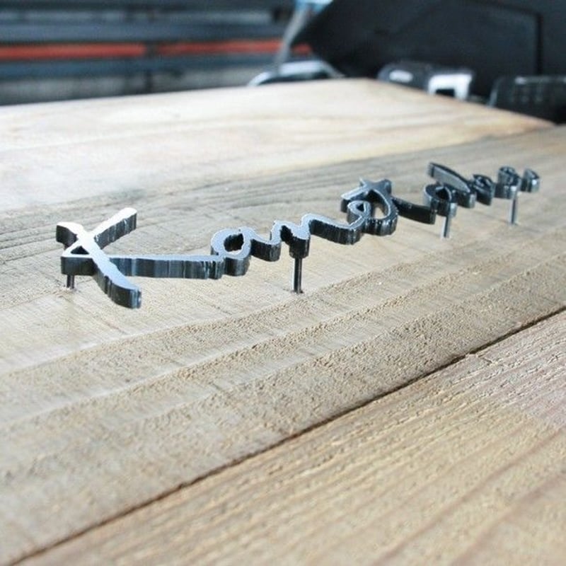 アイアン　表札　オーダー オーダー専用 アイアン 切り文字 表札 | EARL