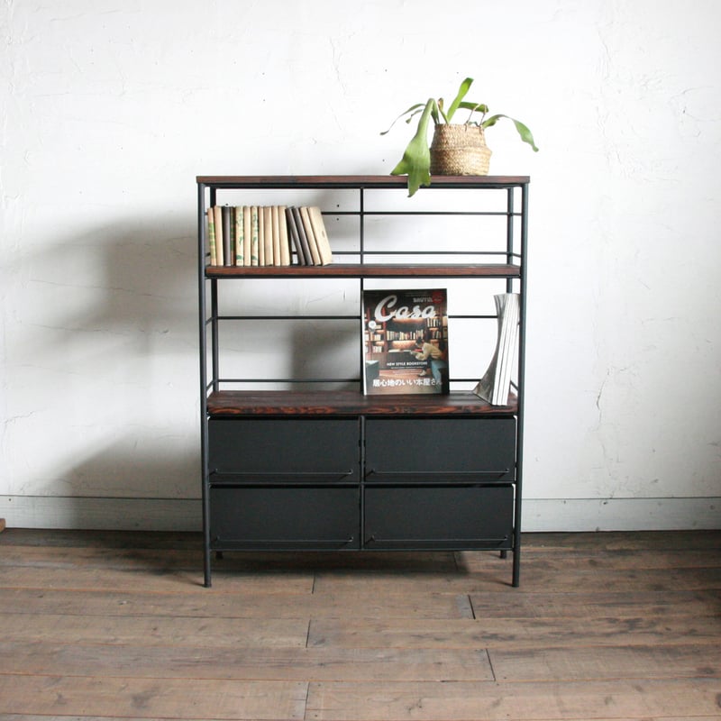 インダストリアル系 アイアン ドロワーシェルフ インダストリアル系 アイアン ドロワーシェルフ