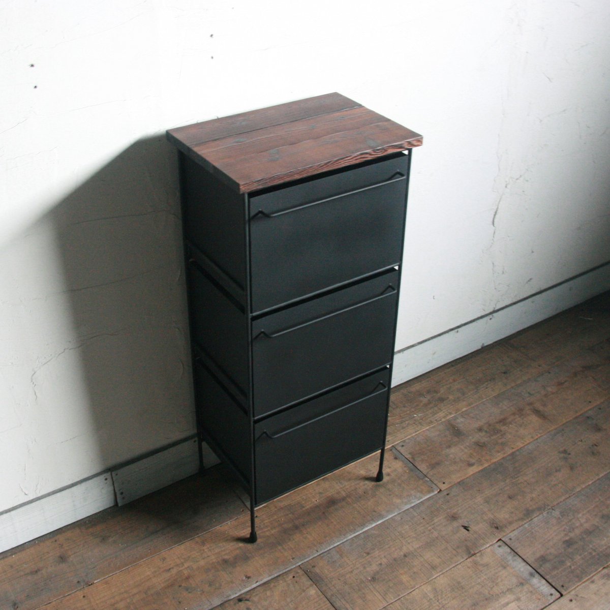 アイアンチェスト ienowa スチールチェスト縦型12杯引出 イエノワチェスト MSG