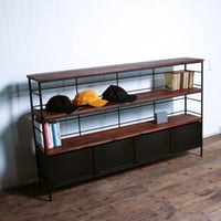 アイアンのドロワーシェルフ 2列4段 | EARL