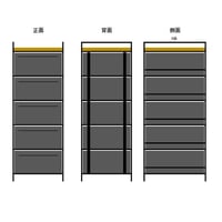 オーダー専用アイアンチェスト【ウッドトップ】