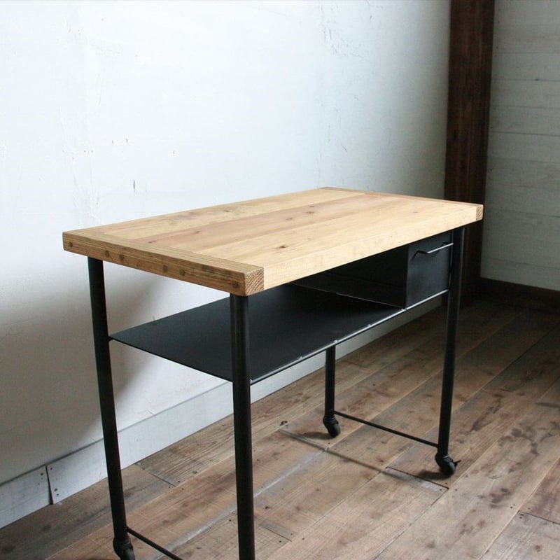 ハンドメイド　コンパクトデスク　オーダー受け付けます。 堀田木工所 学習デスクサイズオーダー シンプル 学習 机
