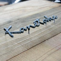 オーダー専用　アイアン　切り文字