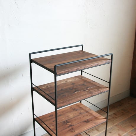オーダー専用　アイアン＆ウッド キッチンワゴン