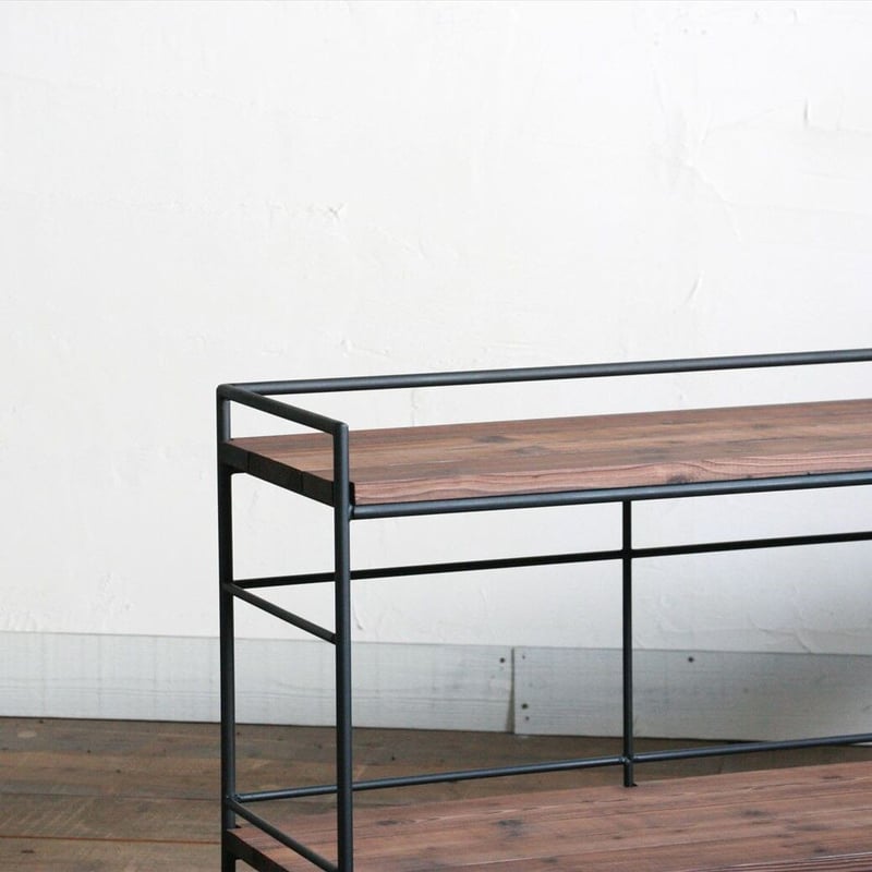 アイアン&ウッド シェルフ 1段タイプ | EARL