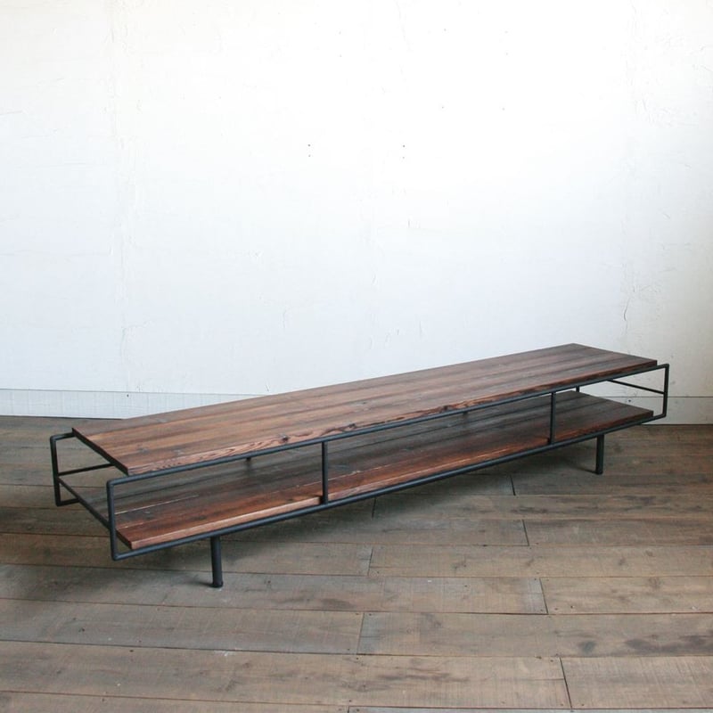 ★Francfranc★ フランフラン ローボード TVボード アイアンフレーム W180cm モダン オシャレ インダストリアル safrane-200-main1.jpg
