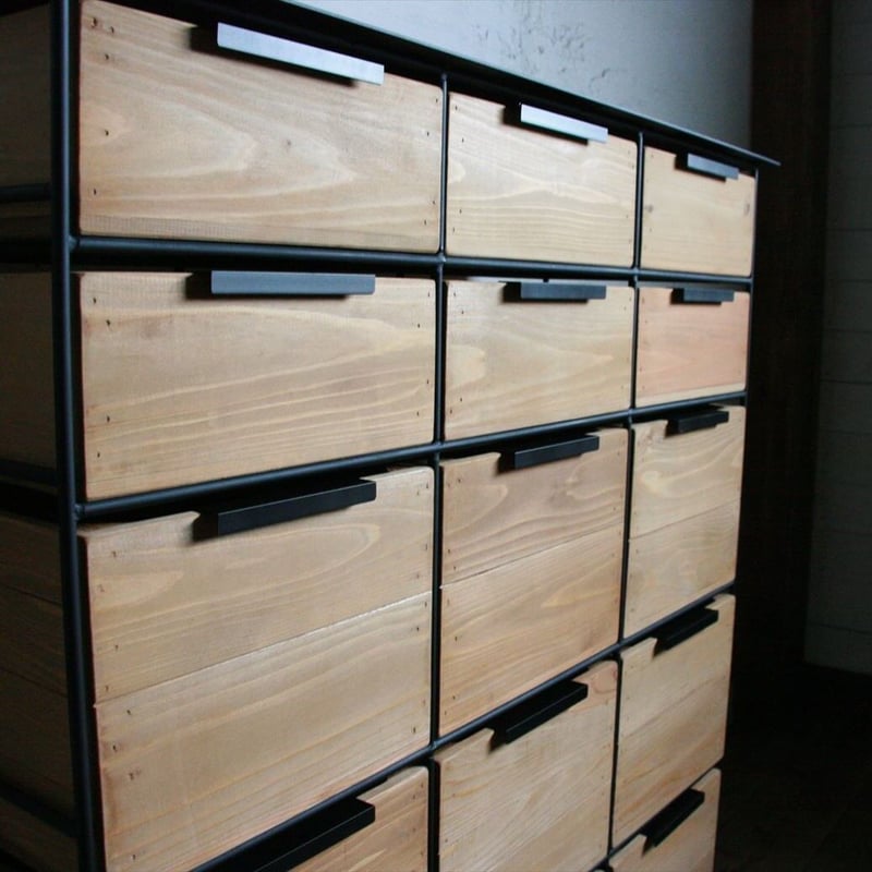 アイアンチェスト アイアンチェスト（5段タイプ）【サイズオーダー可】 チェスト