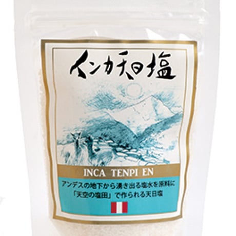 インカ天日塩100g　(ペルー）