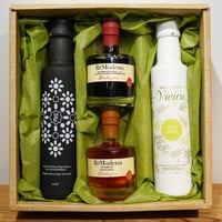 オリーブオイル２種＆ミニバルサミコ酢２種セット