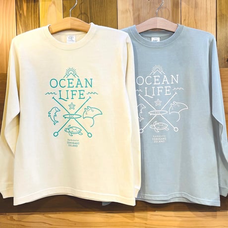 OCEAN LIFE ロングTシャツ