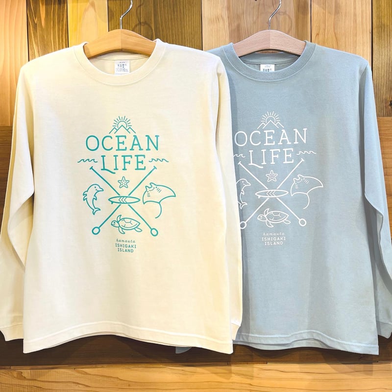 OCEAN LIFE ロングTシャツ | hamauta～浜詩 石垣島～「オンラインストア」
