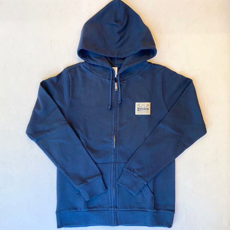 MILK ジップアップ パーカー テリア 黒 ARCH COOPER LOGO ZIP UP HOODIE（パーカー）｜MILKFED.（ミルク