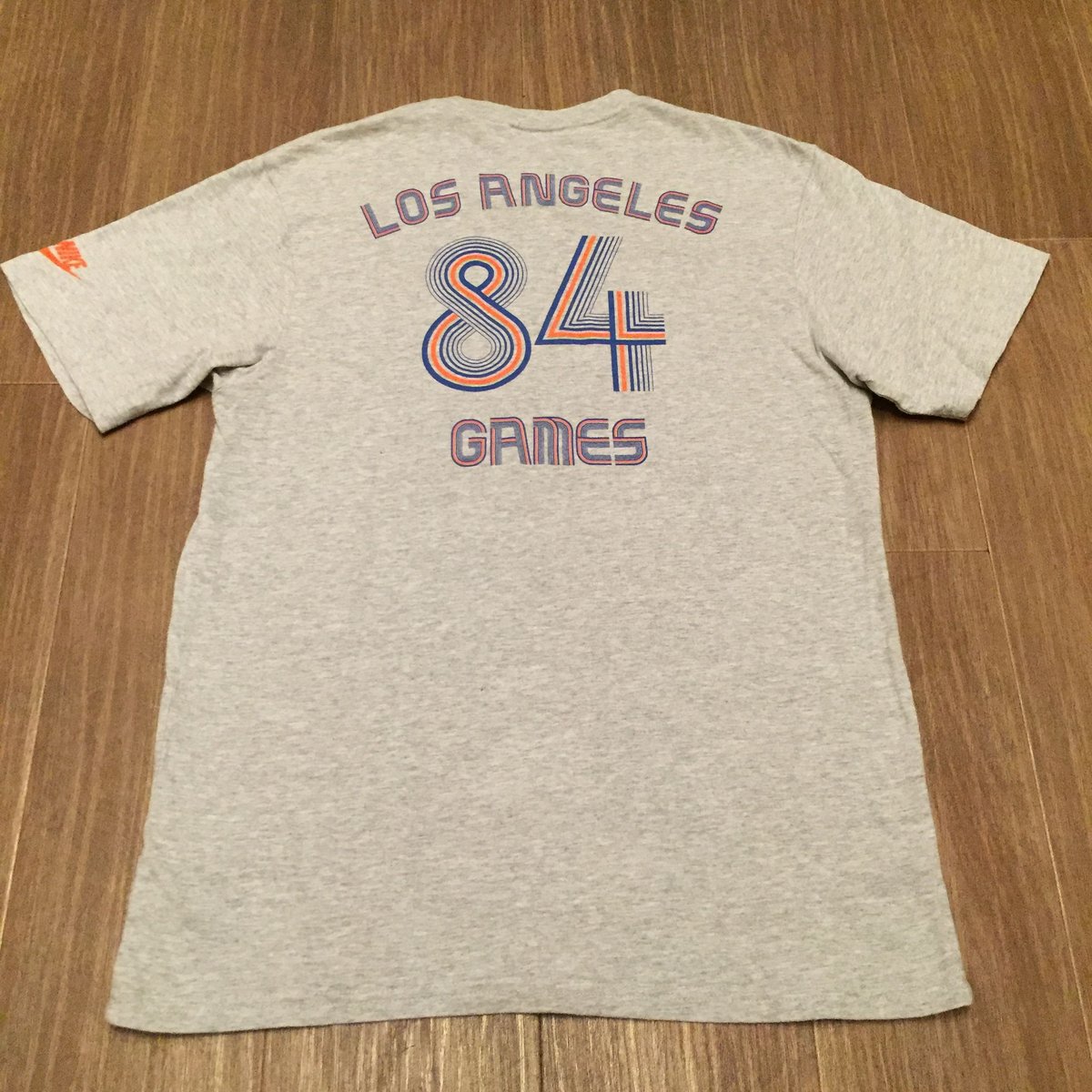 ☆1990'S MID-LATE -【USED】NIKE 84 LOS ANGELES GAMES TEE